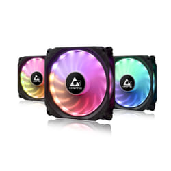 Chieftec CF-3012-RGB système de refroidissement d’ordinateur Boitier PC Ventilateur 12 cm Noir