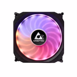 Chieftec CF-3012-RGB système de refroidissement d’ordinateur Boitier PC Ventilateur 12 cm Noir