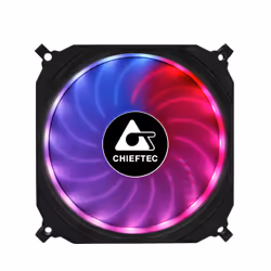 Chieftec CF-3012-RGB système de refroidissement d'ordinateur Boitier PC Ventilateur 12 cm Noir - Vue supplémentaire 7