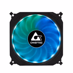 Chieftec CF-3012-RGB système de refroidissement d'ordinateur Boitier PC Ventilateur 12 cm Noir - Vue supplémentaire 8