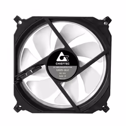 Chieftec CF-1225RGB système de refroidissement d’ordinateur Boitier PC Ventilateur 12 cm Noir