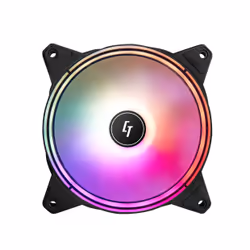 Chieftec NF-1225RGB système de refroidissement d’ordinateur Boitier PC Ventilateur 12 cm Noir 1 pièce(s)
