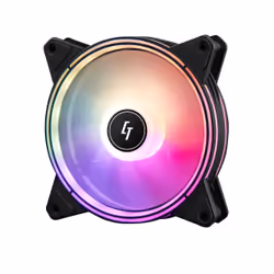 Chieftec NF-1225RGB système de refroidissement d’ordinateur Boitier PC Ventilateur 12 cm Noir 1 pièce(s)