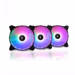 Chieftec Chieftronic Nova Set Ventilateur 12 cm Noir 3 pièce(s)