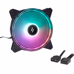 Chieftec Chieftronic Nova Set Ventilateur 12 cm Noir 3 pièce(s) - Vue supplémentaire 7