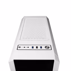 Chieftec GL-03W-OP unité centrale Midi Tower Blanc - Vue supplémentaire 6