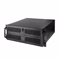 Chieftec UNC-409S-B, Support, Noir, ATX, micro ATX, SECC, 4U, 14 cm