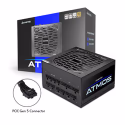 Chieftec Atmos unité d'alimentation d'énergie 850 W 20+4 pin ATX ATX Noir - Vue supplémentaire 5