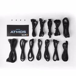 Chieftec Atmos unité d'alimentation d'énergie 850 W 20+4 pin ATX ATX Noir - Vue supplémentaire 8