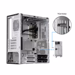 Chieftec Midi Tower BS-20B-OP, Schwarz o.NT Noir - Vue supplémentaire 5