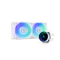 Chieftec ICEBERG 240-RGB-W Boitier PC Refroidisseur de liquide tout-en-un 12 cm Blanc