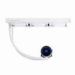 Chieftec CLC-360-RGB-W système de refroidissement d'ordinateur Boitier PC Refroidisseur de liquide tout-en-un 12 cm Blanc - Vue supplémentaire 7