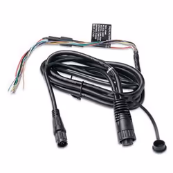 Garmin Fishfinder/Sounder Power/data cable, Noir, Fishfinder 300C / 400C GPSMAP 450 / 450s / 550 / 550s / 555 / 555s