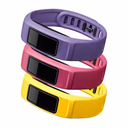 Garmin 010-12336-04, Bande, Tracker d’activité, Rose, Violet, Jaune