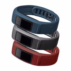 Garmin 010-12336-11, Bande, Tracker d’activité, Bourgogne, Gris, Marine