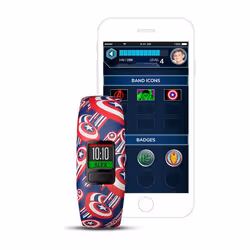 Garmin vívofit jr. 2 MIP Bracelet connecté Bleu, Rouge