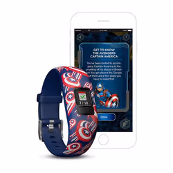 Garmin vívofit jr. 2 MIP Bracelet connecté Bleu, Rouge
