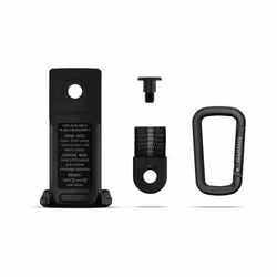 Adaptateur Garmin fixation à rainure avec mousqueton - noir