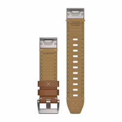 Garmin QuickFit Bande Marron Cuir