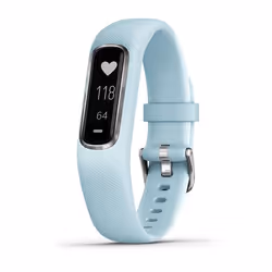 Garmin vívosmart 4, Ceinture avec tracker d'activité, OLED, Imperméable, Bleu