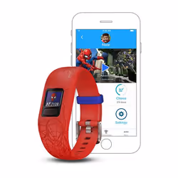 Garmin vivofit jr2, Bracelet connecté, 1,09 cm (0.43"), MIP, Imperméable, Rouge