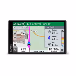 Garmin DriveSmart 65 EU MT-D, Toute l'Europe, 17,6 cm (6.95"), 1024 x 600 pixels, TFT, Plusieurs pressions, Flash, Carte mémo ...