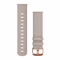 Garmin 010-12691-07, Bande, Suédine, Or rose, 20 mm