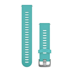 Garmin Quick Release Bande Couleur aqua Silicone
