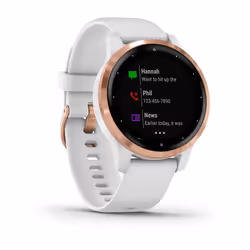 Garmin vívoactive 4s 2,79 cm (1.1") 40mm Écran tactile Or rose Wifi GPS (satellite)