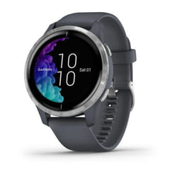 Garmin Venu AMOLED Numérique 390 x 390 pixels Écran tactile Argent Wifi GPS (satellite)