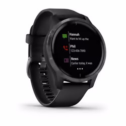 Garmin Venu 43mm Tactile Noir Wifi GPS (satellite)
