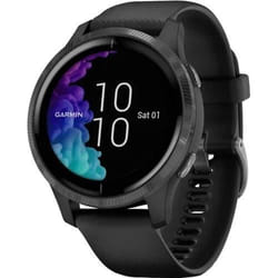 Montre connectée - Garmin - Venu - Noir/Ardoise - Suivi cardiaque - GPS - Autonomie 7 jours