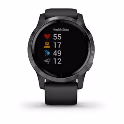 Garmin vívoactive 4 3,3 cm (1.3") Écran tactile Noir Wifi GPS (satellite)