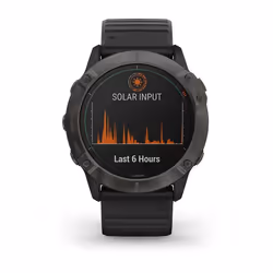 Garmin fēnix 6X Pro Solar 3,56 cm (1.4") Gris Wifi GPS (satellite)