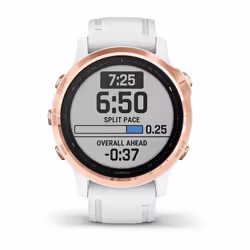 Garmin fēnix 6S Pro 3,05 cm (1.2") 42mm Noir, Or rose GPS (satellite)