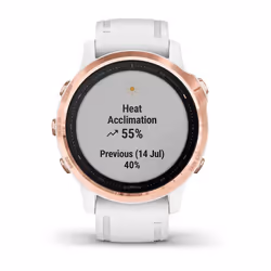 Garmin fēnix 6S Pro 42mm Noir, Or rose GPS - Vue supplémentaire 8