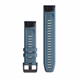 Garmin QuickFit 22 Bande Bleu Silicone