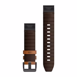 Garmin QuickFit 22 Bande Marron Cuir