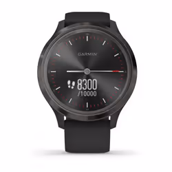 Garmin vívomove 3 OLED 44 mm Numérique 64 x 132 pixels Écran tactile Noir GPS (satellite)