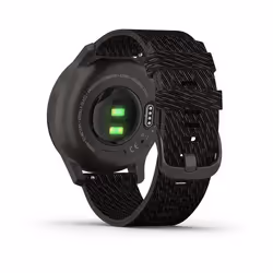 Garmin vívomove Style Montre connectée 42 mm Graphite GPS bracelet nylon Noir - Vue supplémentaire 6