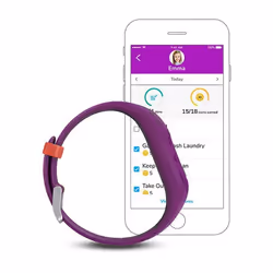 Garmin vívofit jr. 2 MIP Bracelet connecté Violet - Vue supplémentaire 6