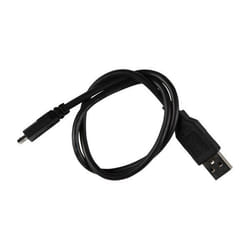 Garmin microUSB 2A câble USB USB A Noir