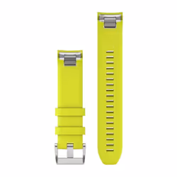 Garmin QuickFit Bande Jaune Silicone