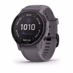 Garmin fenix 6S Pro Solar, 3,05 cm (1.2"), MIP, Wifi, GPS (satellite), 60 g