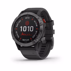 Garmin fenix 6 Pro Solar, 3,3 cm (1.3"), MIP, Écran tactile, 32 Go, GPS (satellite), 85 g