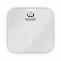 Garmin Index S2 Rectangle Blanc Pèse-personne électronique