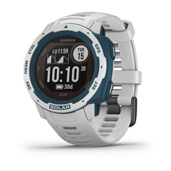 Garmin Instinct Solar – Surf Edition MIP Numérique 128 x 128 pixels Bleu, Blanc GPS (satellite)