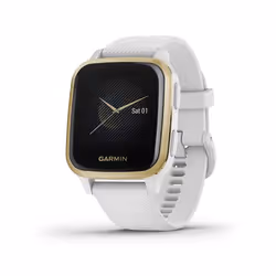 Garmin Venu SQ 40mm Tactile Or, Blanc GPS (satellite)