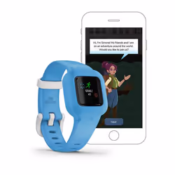 Garmin vívofit® jr. 3 – MIP Numérique 112 x 112 pixels Bleu
