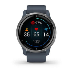 Garmin Venu 2 45mm Tactile Argent Wifi GPS (satellite)